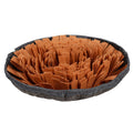 Brown snuffle mat for hiding treats